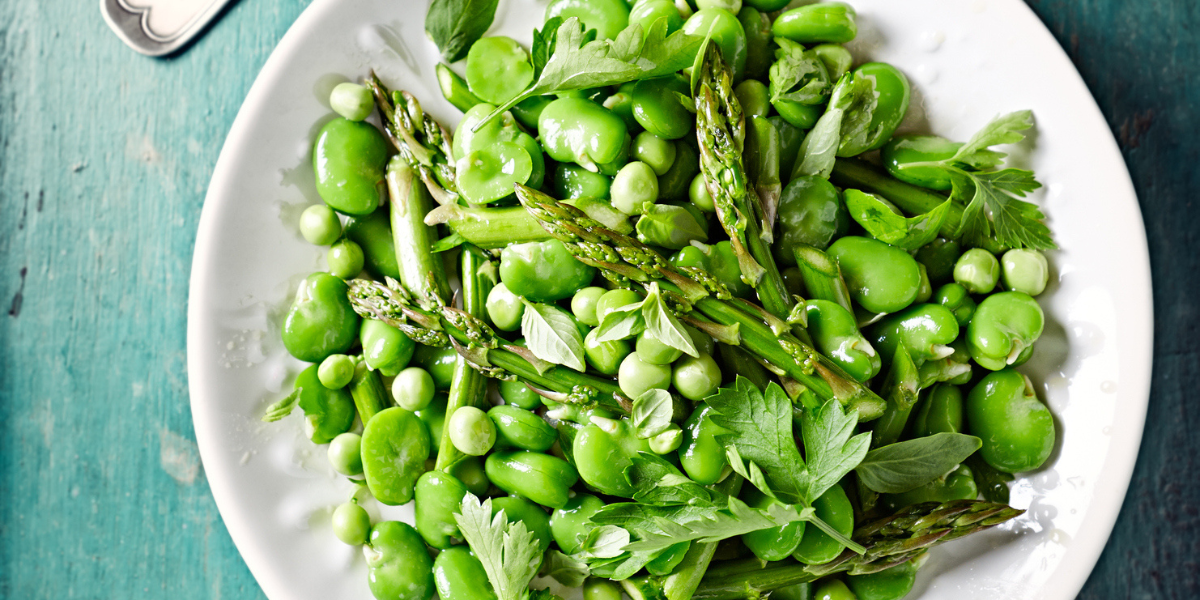 Broad bean dish